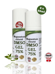 LEIVYS DMSO GEL 75% - mit Magnesiumchlorid | Dimethysulfoxid 99,9% - effektive Wirkung - 50 ml